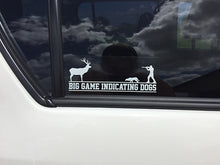 Load image into Gallery viewer, Big Game Indicating Dogs Classic Supporters Stickers
